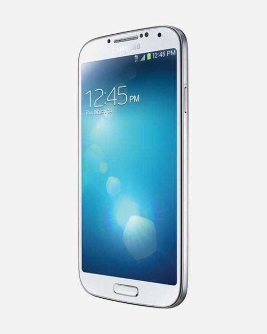 Galaxy s4-WhiteSideFront