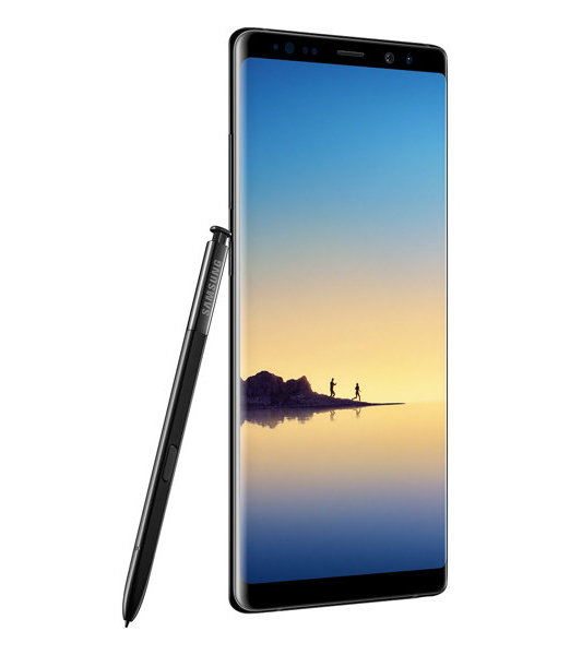 Note8-L-S-Pen-Midnight-Black-Front
